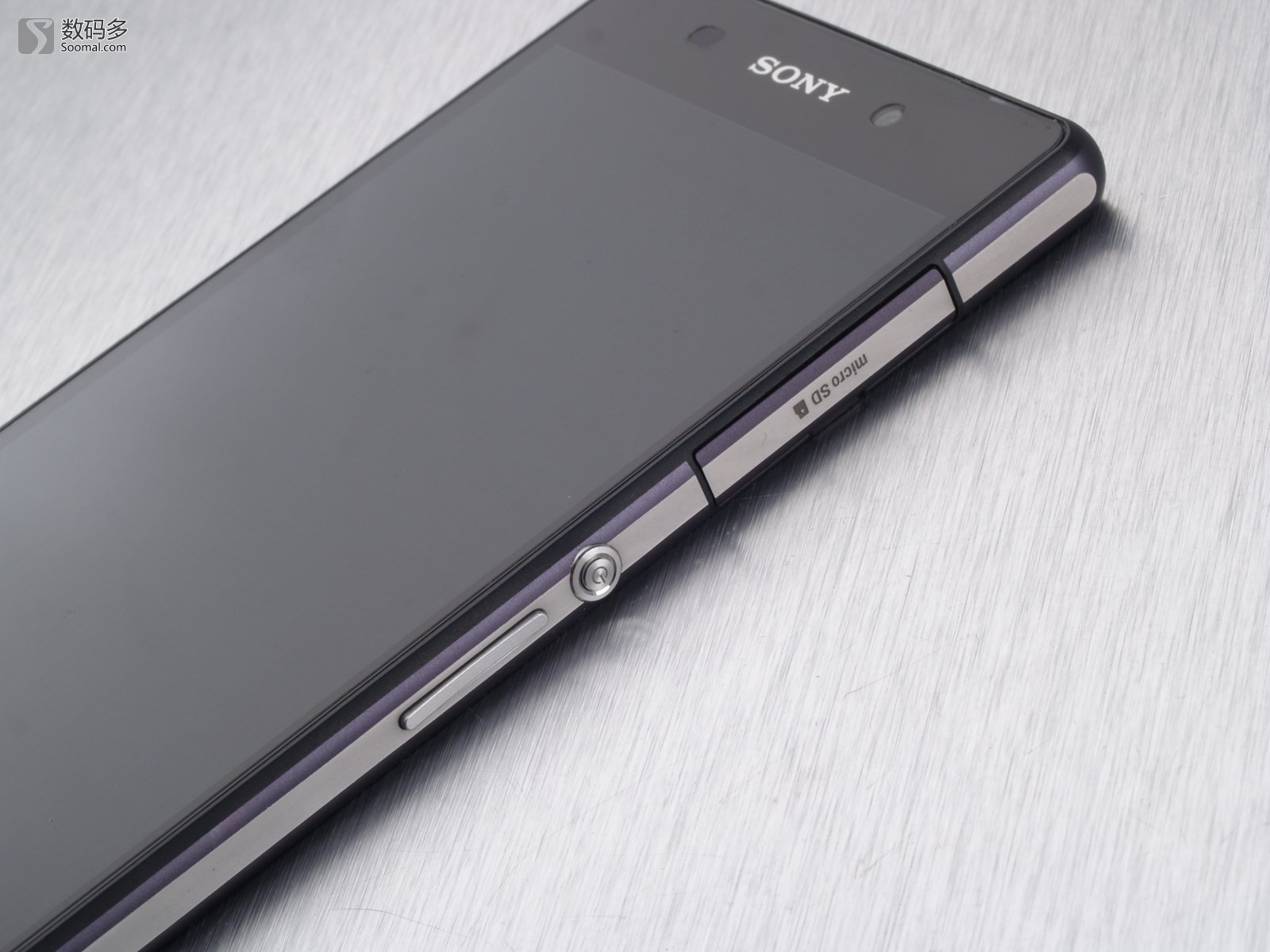 标题sony 索尼 xperia z2[d6503] 智能手机   侧面microsd卡槽,按键